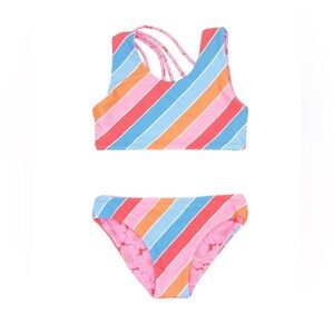 Feather 4 Arrow Summer Sun Reversible Bikini Mulitcolor 8 NWT